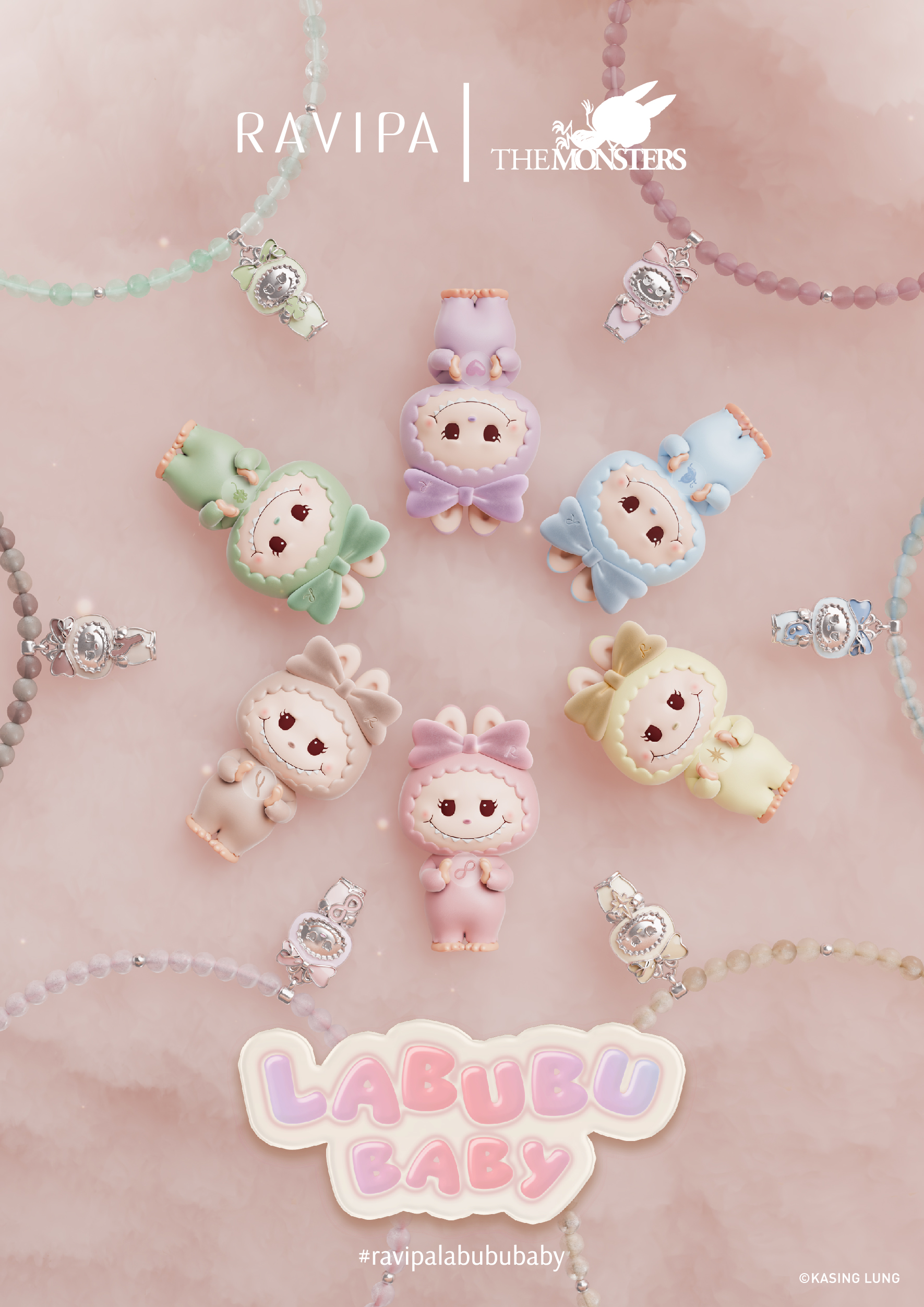 RAVIPA X The Monsters Labubu Baby - Ticketmelon